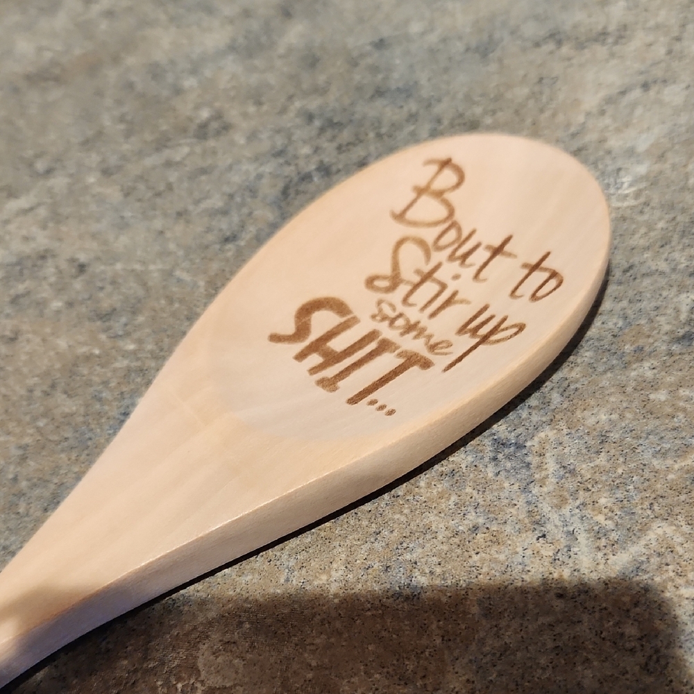 Funny Wooden Spoon